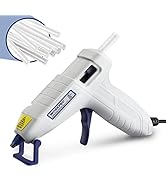 WORKPRO Mini Hot Glue Gun Kit with 20pcs Glue Sticks, Lightweight Fast Heating Hot Melt Glue Gun ...