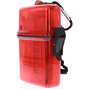 ASR Outdoor 50pc Portable First Aid Kit in Waterproof Case Emergency Supplies Survival Gear