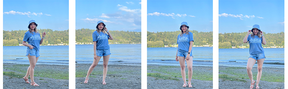 MODEL SHOW OF LAKE LIFE SHIRT