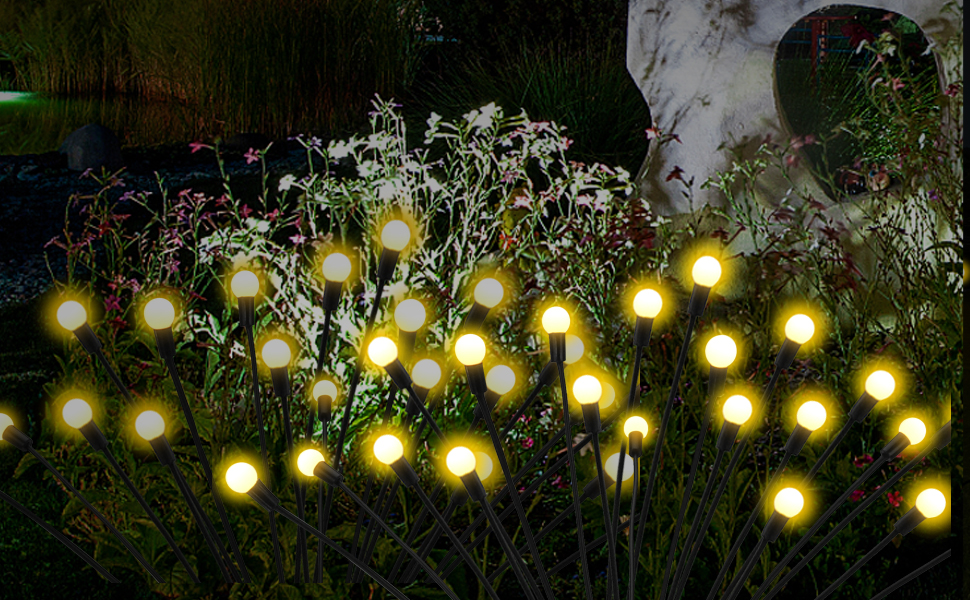 firefly lights solar outdoor
