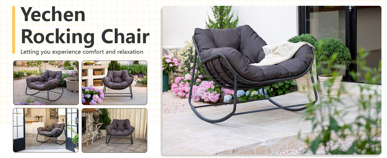 rocking patio chairs outdoor lounge outdoor rockers oversized outdoor chair indoor papasan chairs