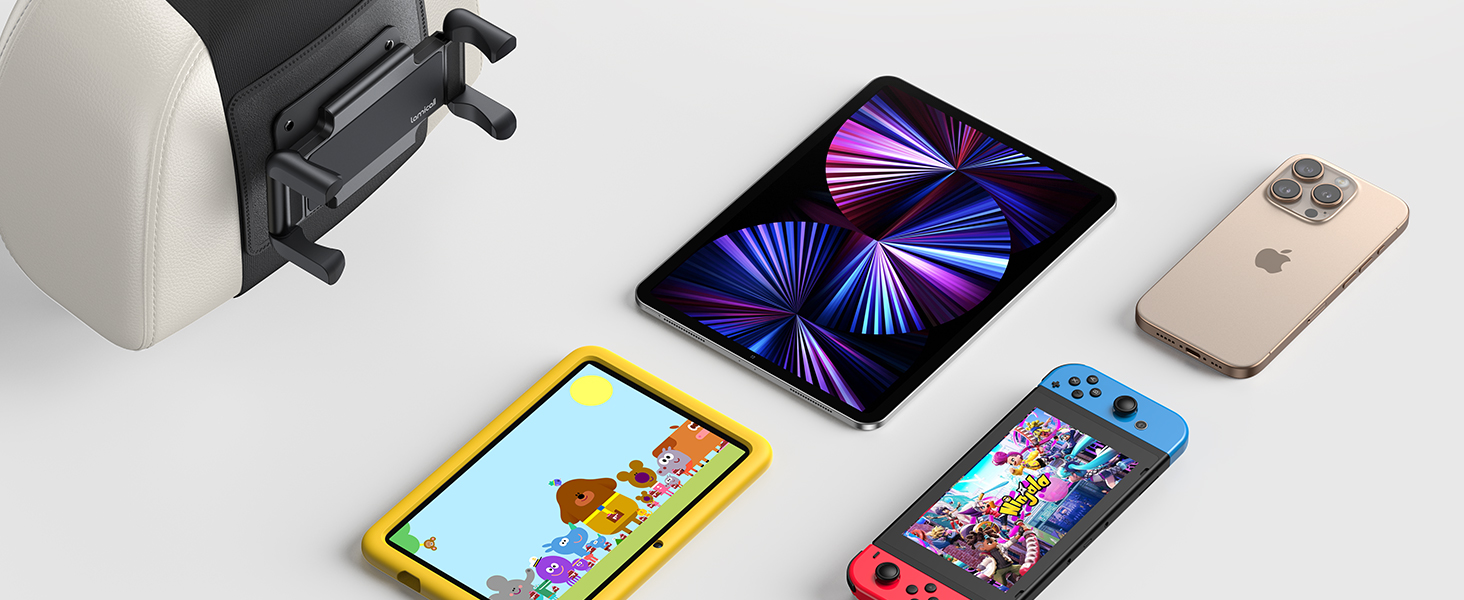 ヘッドレスト タブレットホルダー