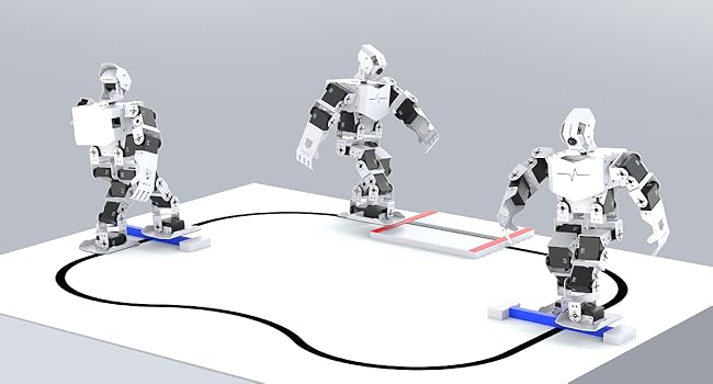 Amazon.com: HIWONDER AI Intelligent Visual Humanoid Robot for Raspberry ...