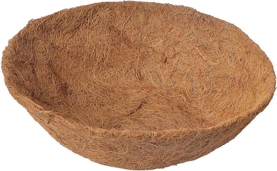 Joen 20 Inch Round Coco Fiber Replacement Liner for Hanging