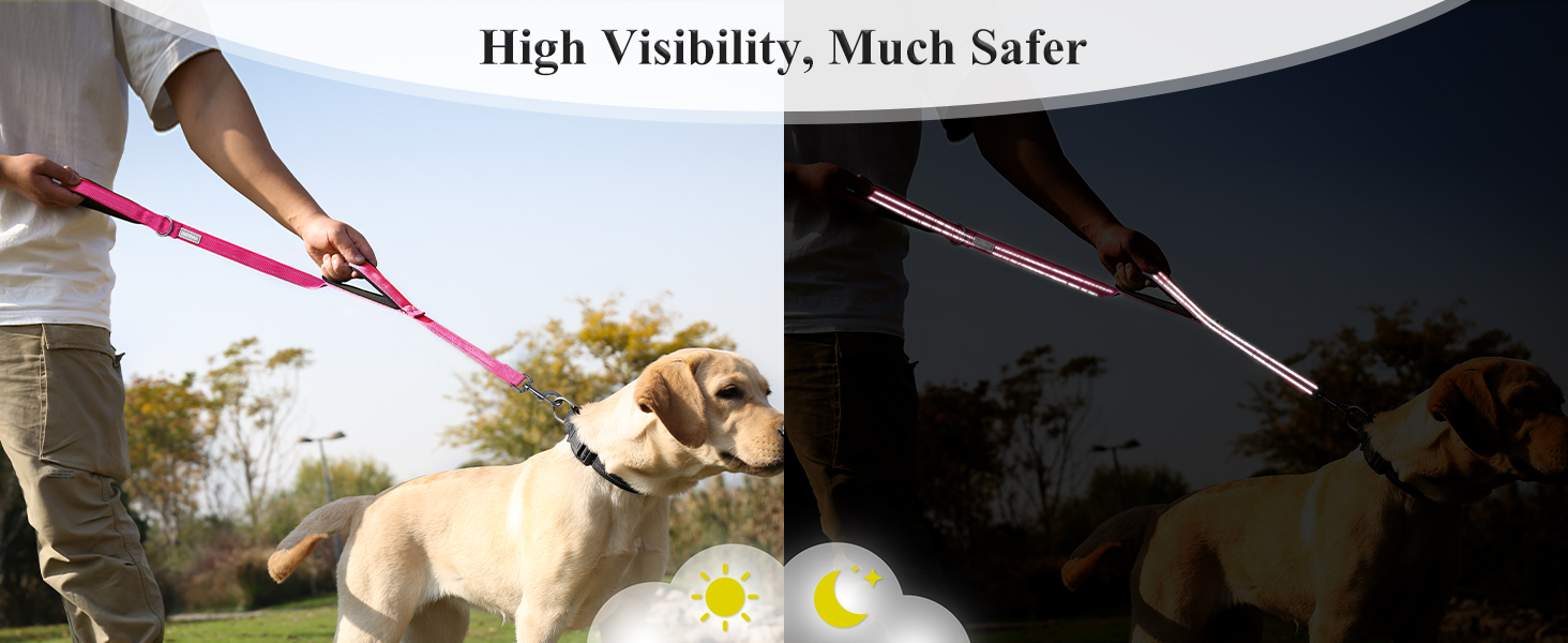 VIVAGLORY Traffic Handle Dog Lead VIVAGLORY PETS