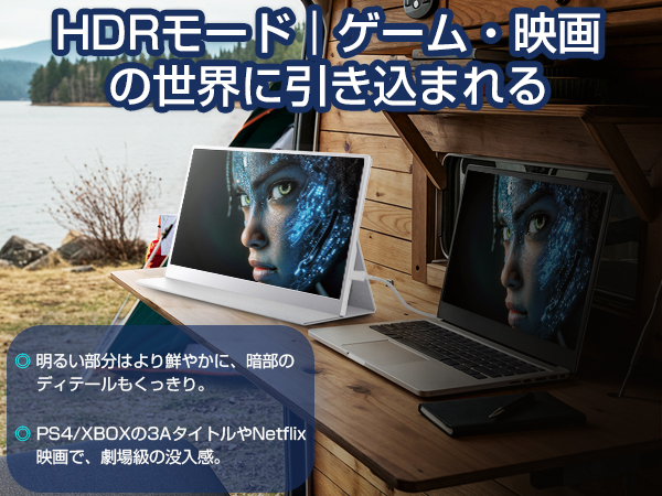 Amazon.co.jp: Comrize モバイルモニター 15.6インチ VESA