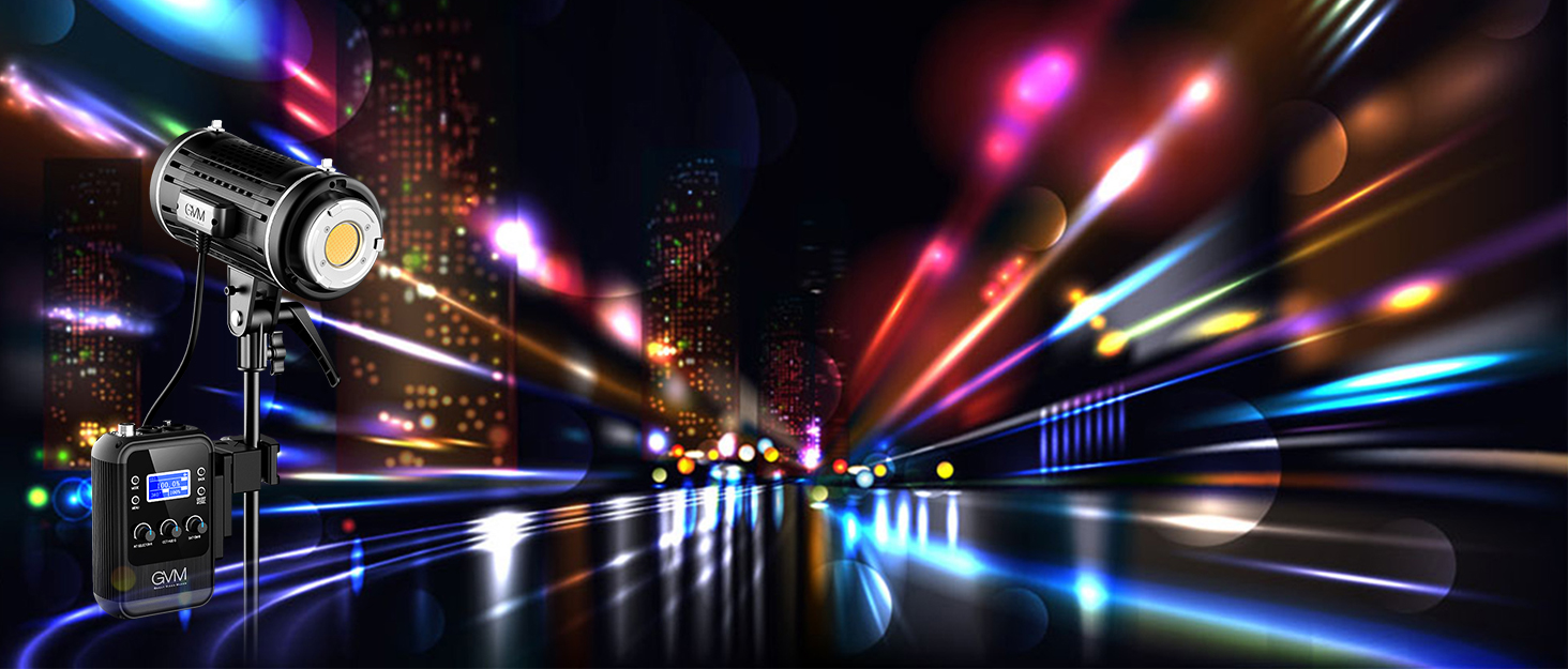 GVM Led Video Light RGB+Bi-Color Double Sided