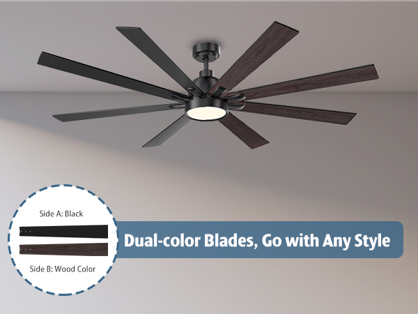 ceiling fan with light and remote