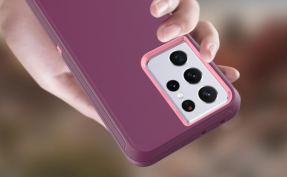 YmhxcY for Galaxy S21 Ultra Case with Self Healing Flexible TPU Film[2