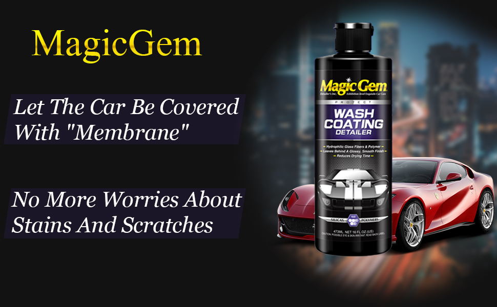 Amazon.com: Magic Gem Car Coating Spray 16FL.OZ, Quick