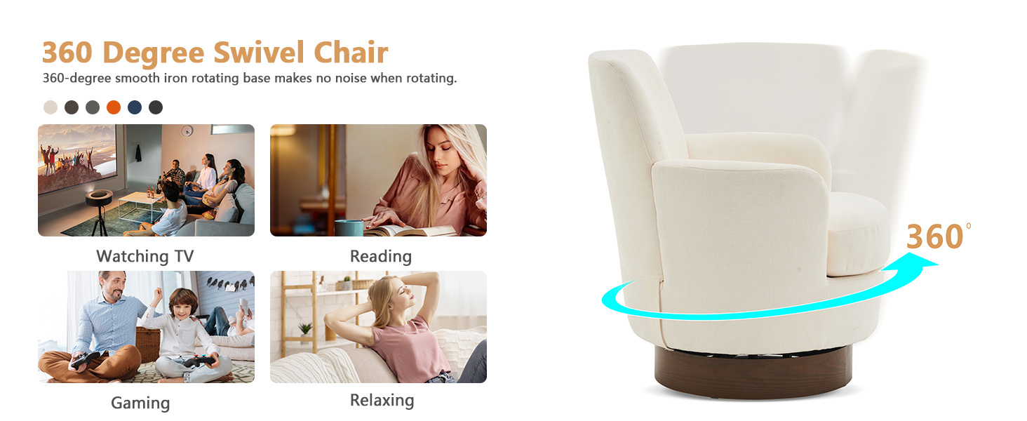 barrel accent chair
