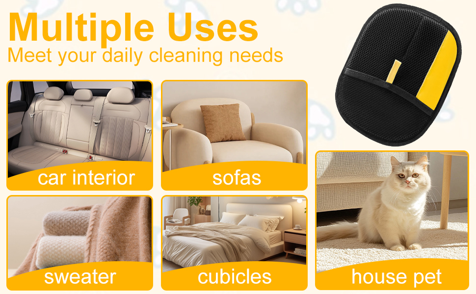 electrostatic gloves pet hair