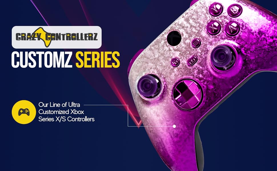 Ultra Customized Xbox Series X Customz Series Controllers