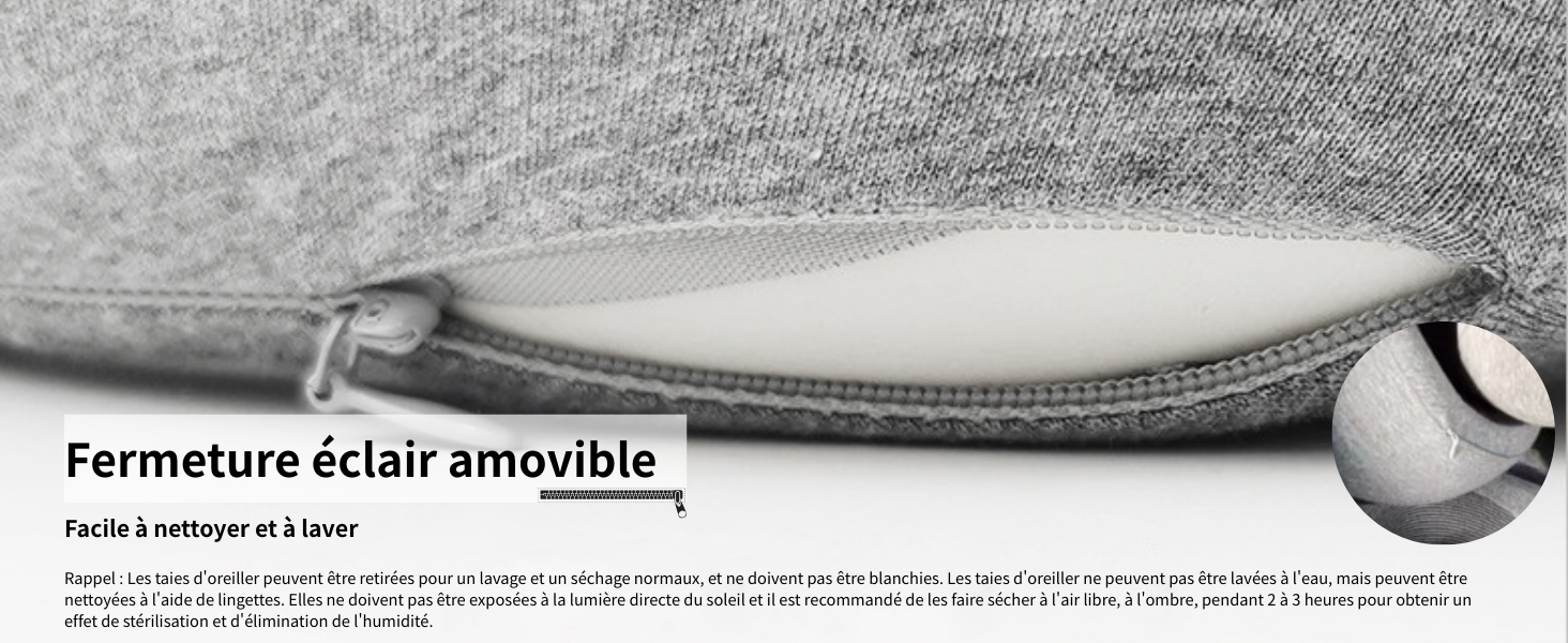 Oreiller de Voyage details2