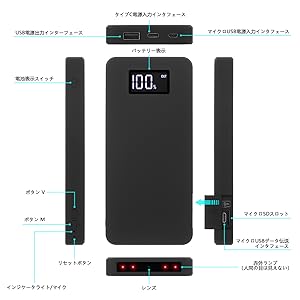 4K 見守りカメラ 子供やペットの確認に最適 モバイルバッテリー型 日本語取説付 4K 見守りカメラ 子供やペットの確認に最適 モバイルバッテリー
