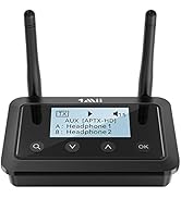 1Mii B03+ Bluetooth Transmitter Receiver for TV Home Stereo, Long Range Bluetooth 5.0 Adapter for...