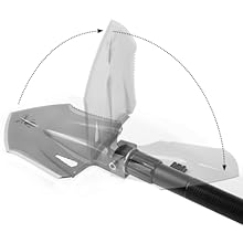 folding shovel portable