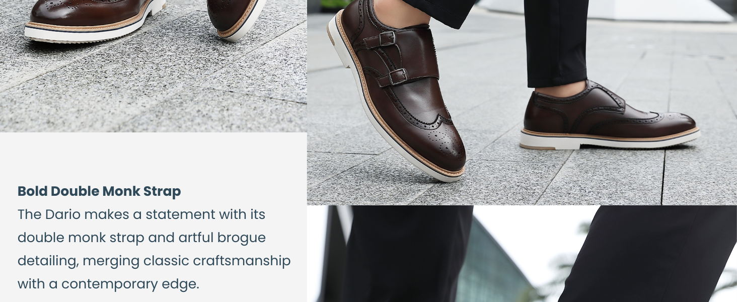 monk strap dress shoes for men