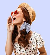 Scrunchies Chiffon Damen