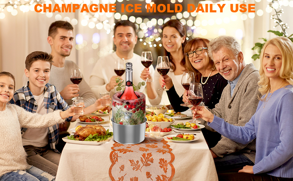 Champagne Ice Bucket Mold DIY Ice Bucket Mold, Ice Mold