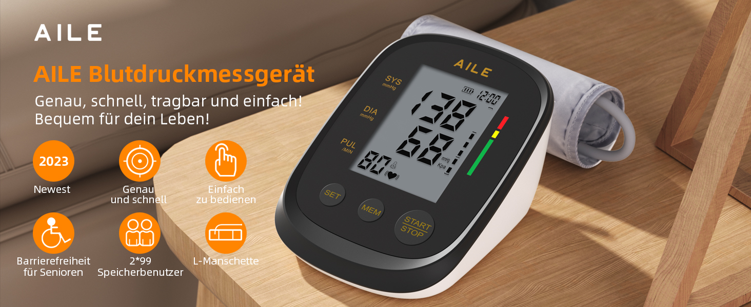 Blutdruckmessgerät (Blood pressure monitor)
