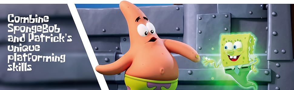 Spongebob and Patrick sharing the power of friendship