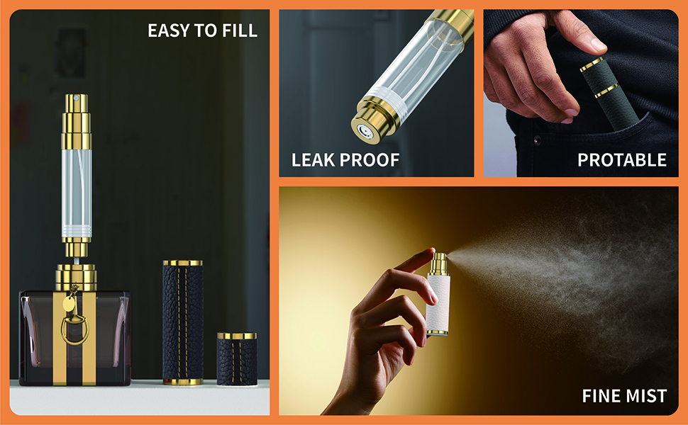 travel perfume atomizer refillable