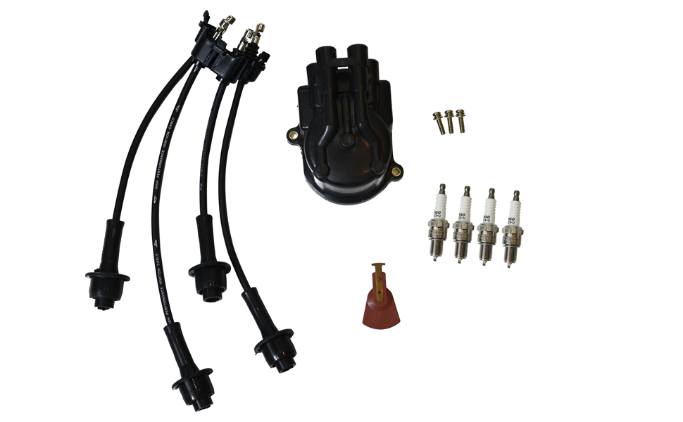 BCXFORK Tune Up Kit Distributor Cap + Ignition Rotor