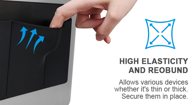 Stick on Pouch Organizer