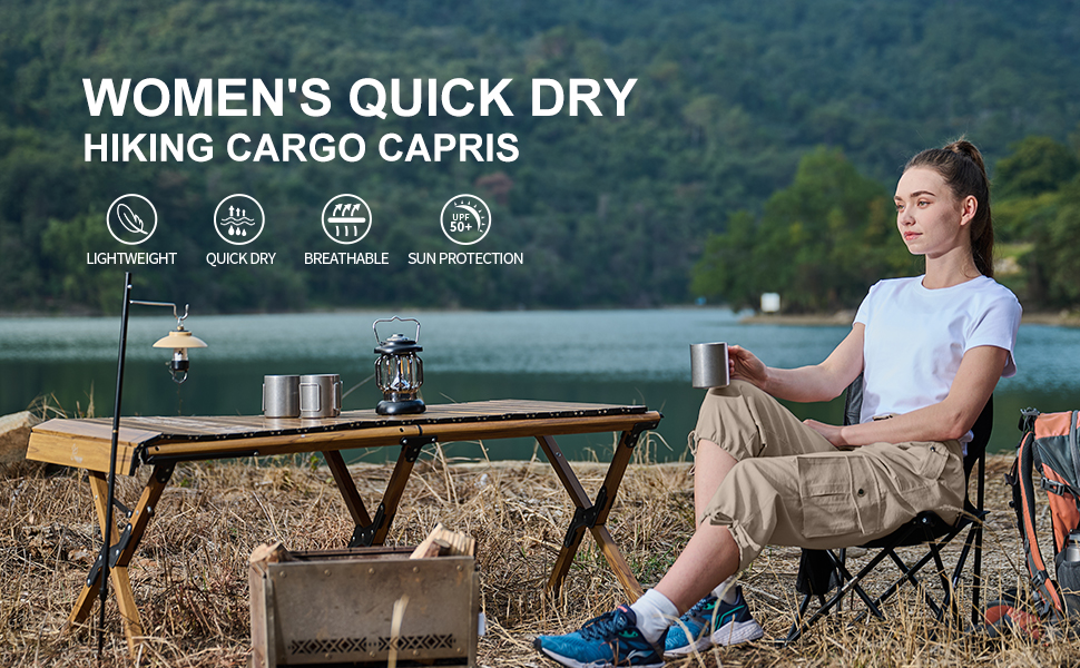 womens hiking cargo pants