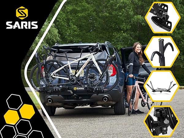 saris Superclamp bike rack no-frame contact