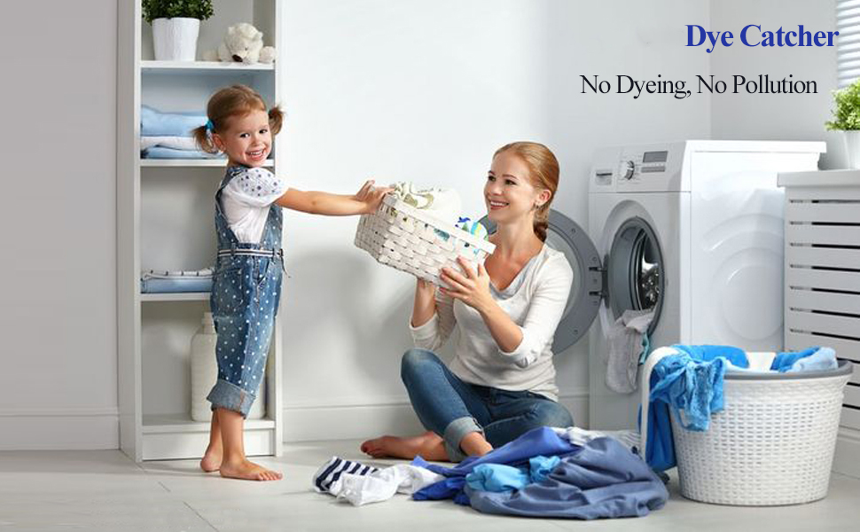 Color fixer for clothes,Color Absorber Laundry Sheets, Dye Catcher to Prevent Clothes from Smearing