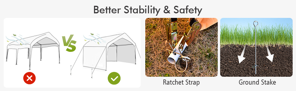 better stablity and safety