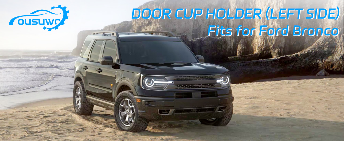 Ford Bronco cup holder
