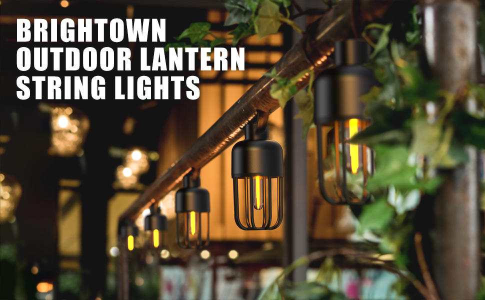 cafe string lights lantern camping lights