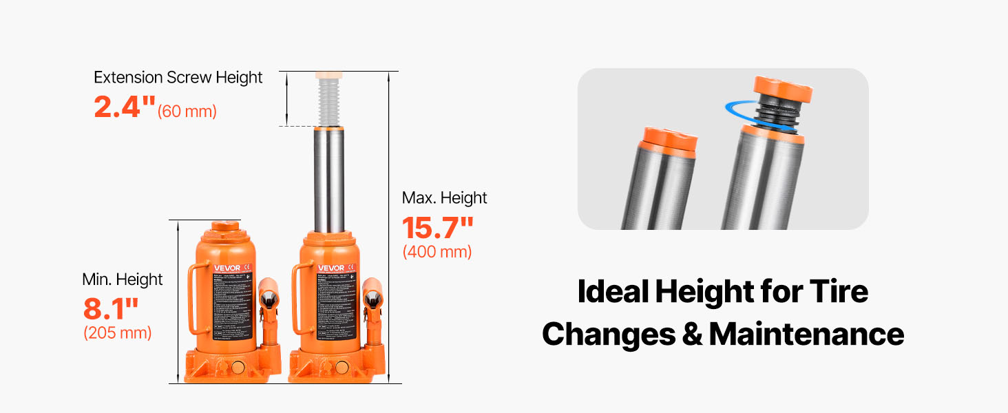 Hydraulic bottle jack