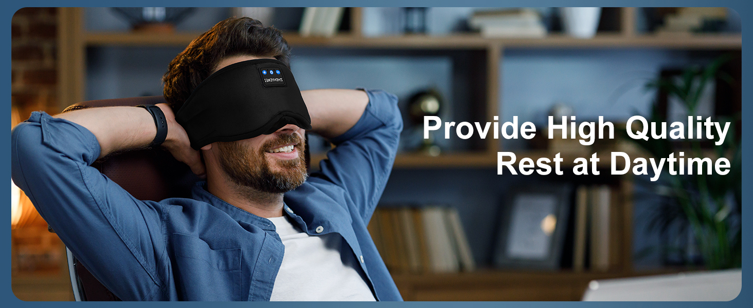 sleep eye mask bluetooth headphones