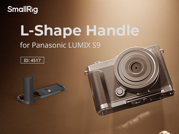 Panasonic LUMIX DC-S9-K smallrig グリップ付き SmallRig L-Shape Handle for Panasonic LUMIX S9 with