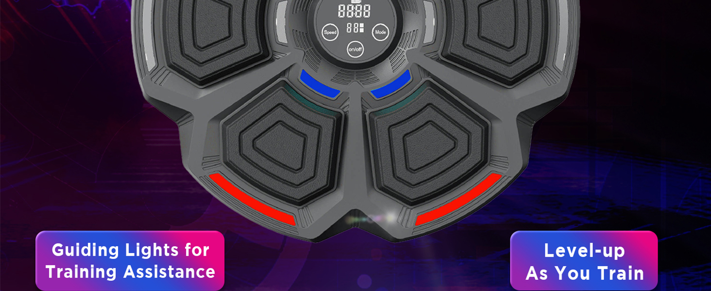 boxing machine wall mounted music