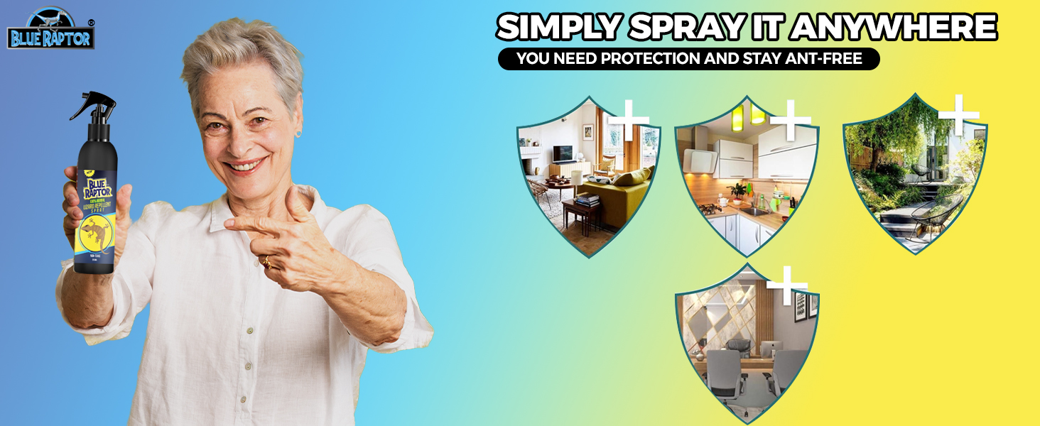 Blue Raptor Lizard Repellent Spray