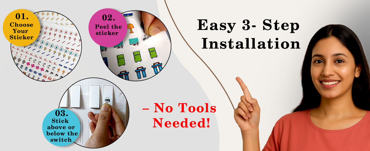 500+ Precut Labels with 30+ Icons for Home Use