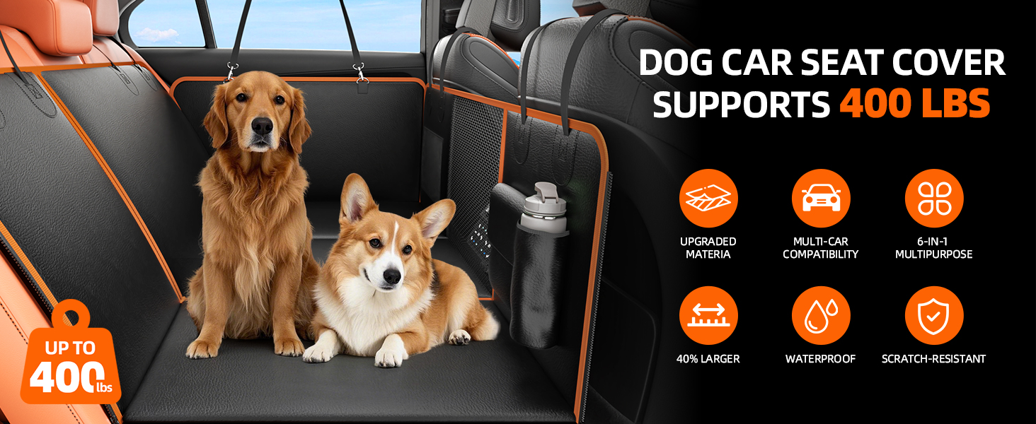 Back Seat Extender for Dogs