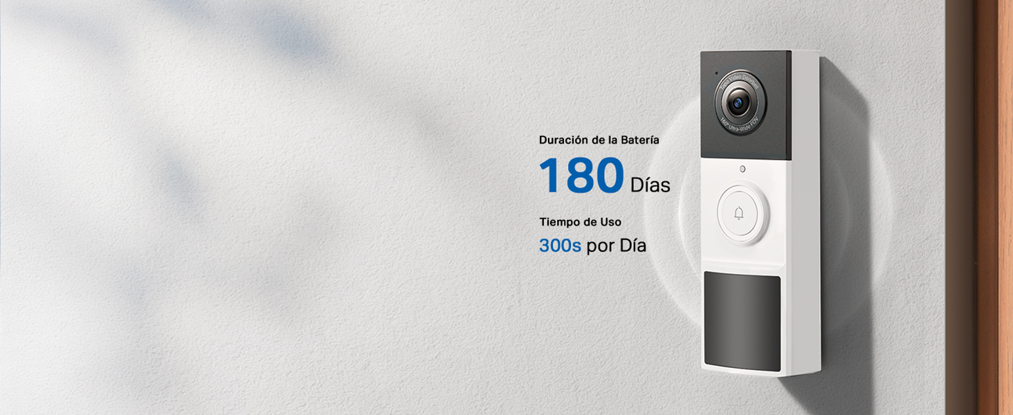 Tapo D210 - Timbre Inteligente con Video 2K y Batería