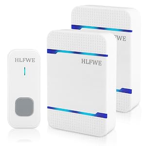 Amazon.co.jp: ワイヤレスチャイム HLFWE,玄関チャイム 呼び鈴