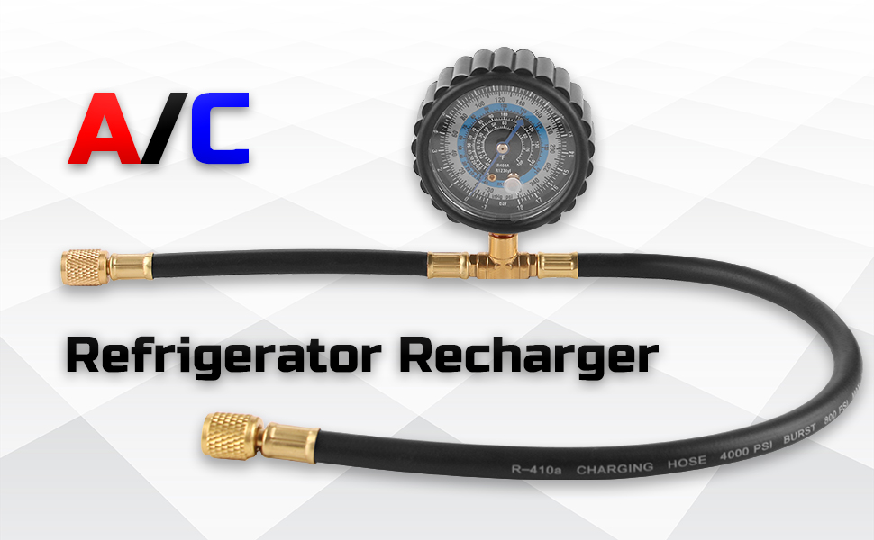Lichamp Refrigerator Freon Recharge Kit R134a R1234yf, AC