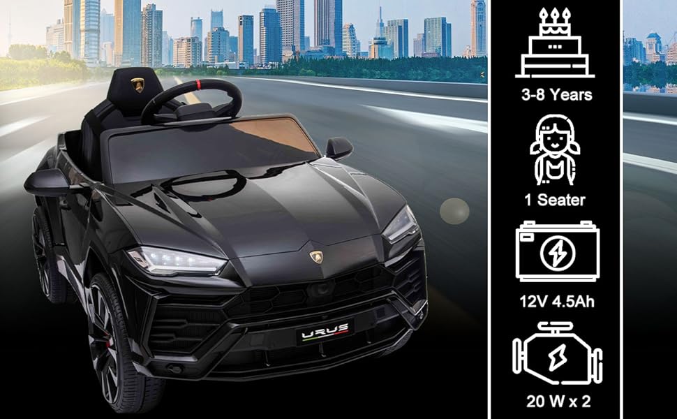 Friendly Car for Kids to Drive 12V Licensed