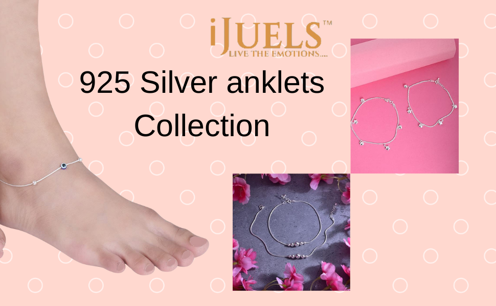 silver anklets