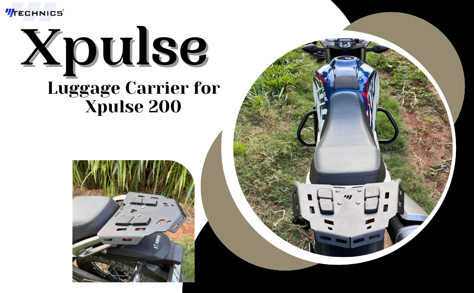 Mtechnics Xpulse 200 Expedition Carrier, Rare Rack for Hero Xpulse 200