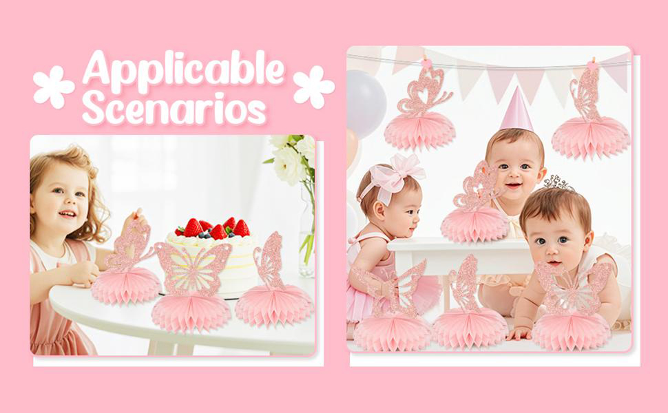 Butterfly Honeycomb Centerpieces