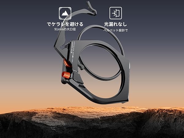 24点のフィルターセット 角型・ハーフNDフィルター Amazon | 【新型】K&F CONCEPT 角型ハーフNDフィルターセット